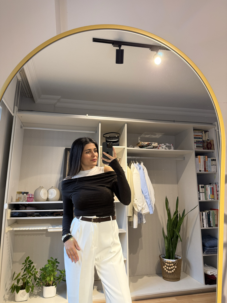 Detaylı bluz