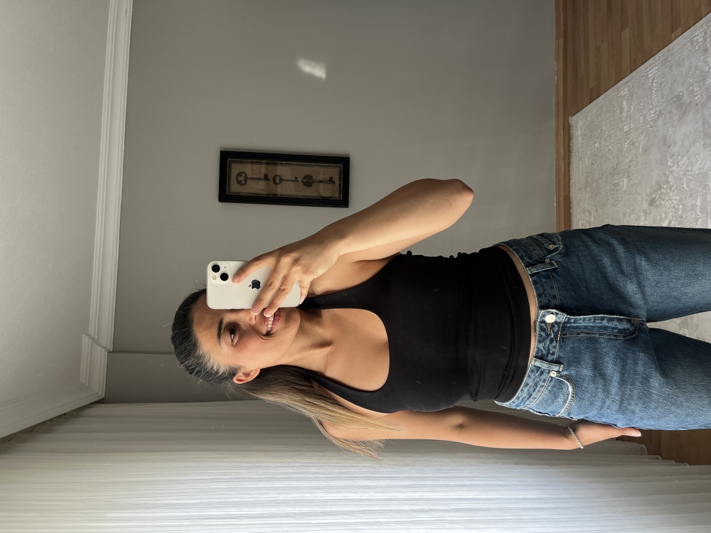 Halter yaka top