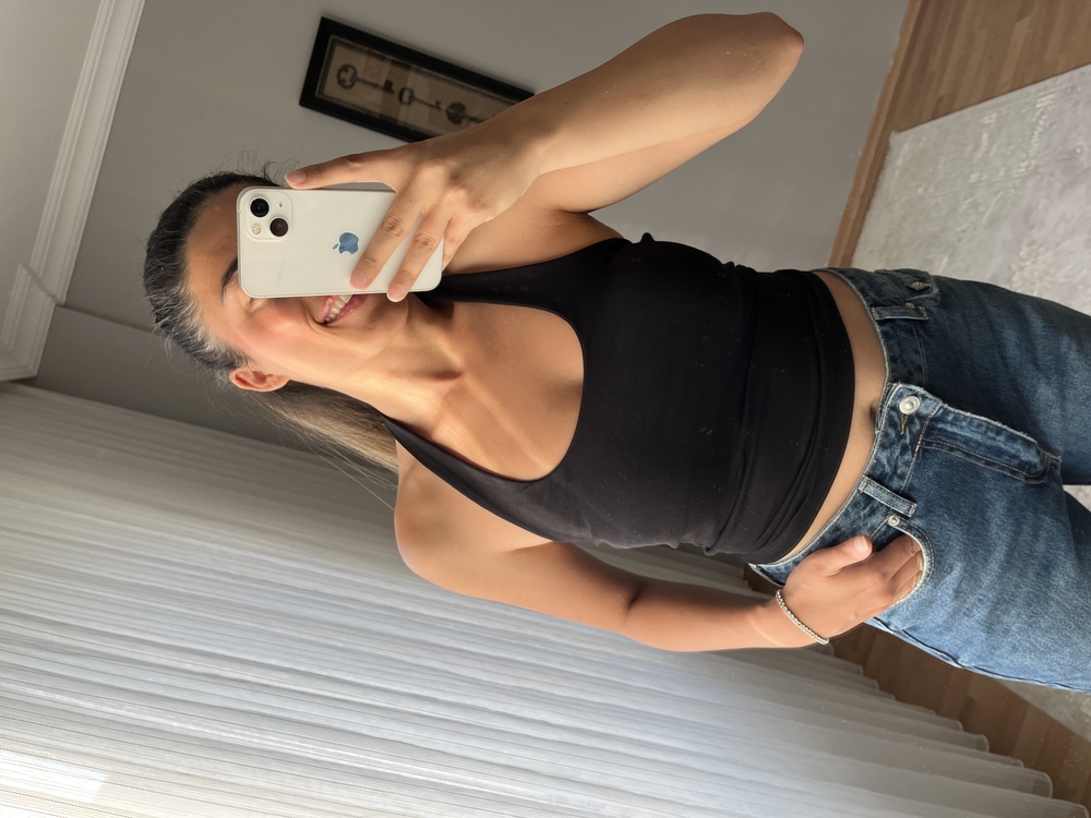 Halter yaka top