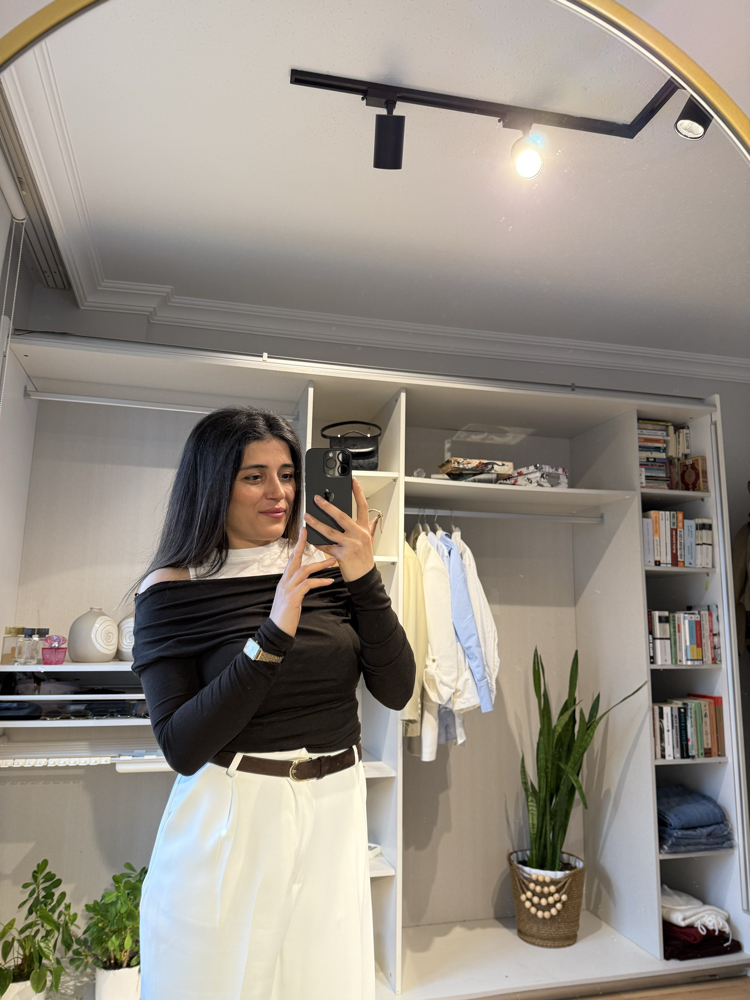 Detaylı bluz