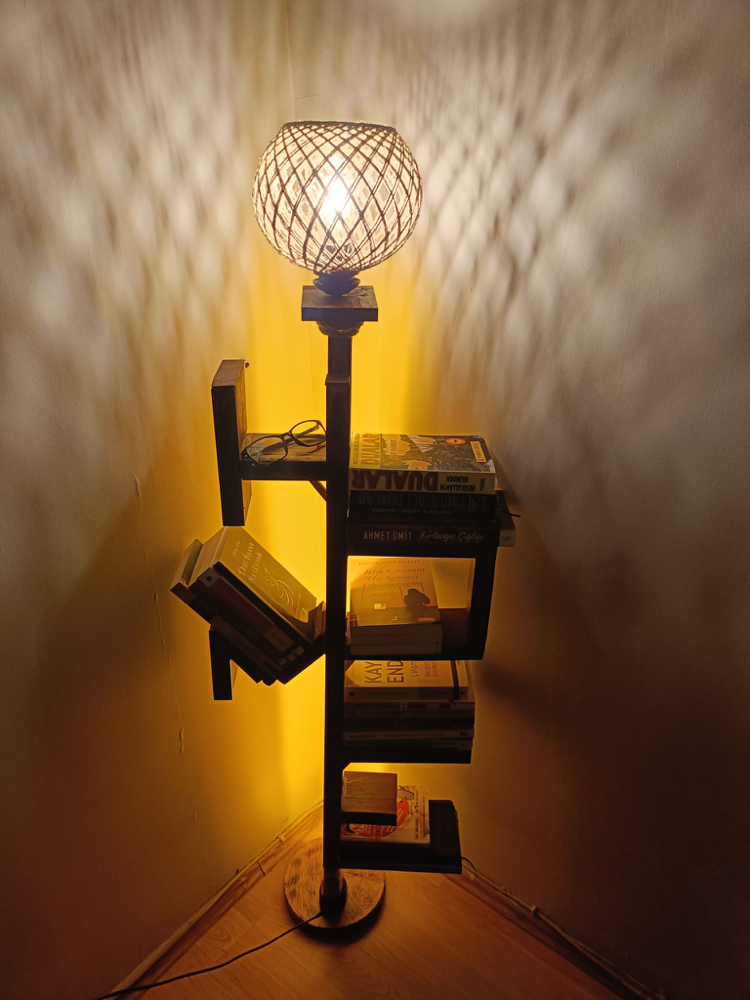 HOME Led Lambader Kitaplık