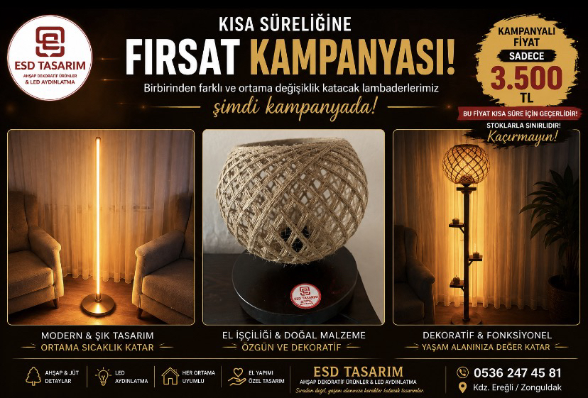 FIRSAT ÜRÜNLERİ ÜÇÜ BİR ARADA 