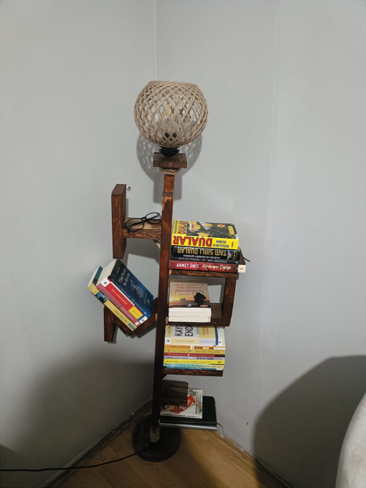 HOME Led Lambader Kitaplık