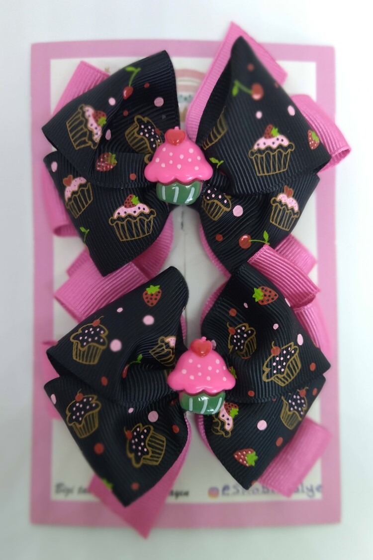 İkili Cupcake Pens Toka