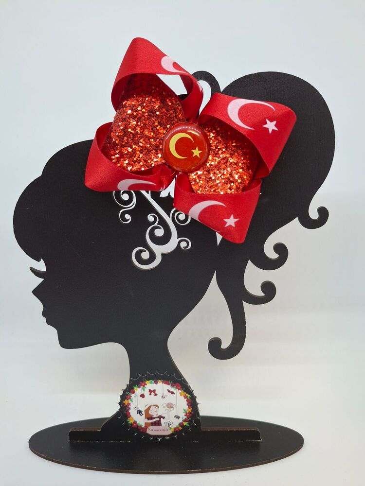 Parıltı Türk Bayrağı Pens Toka