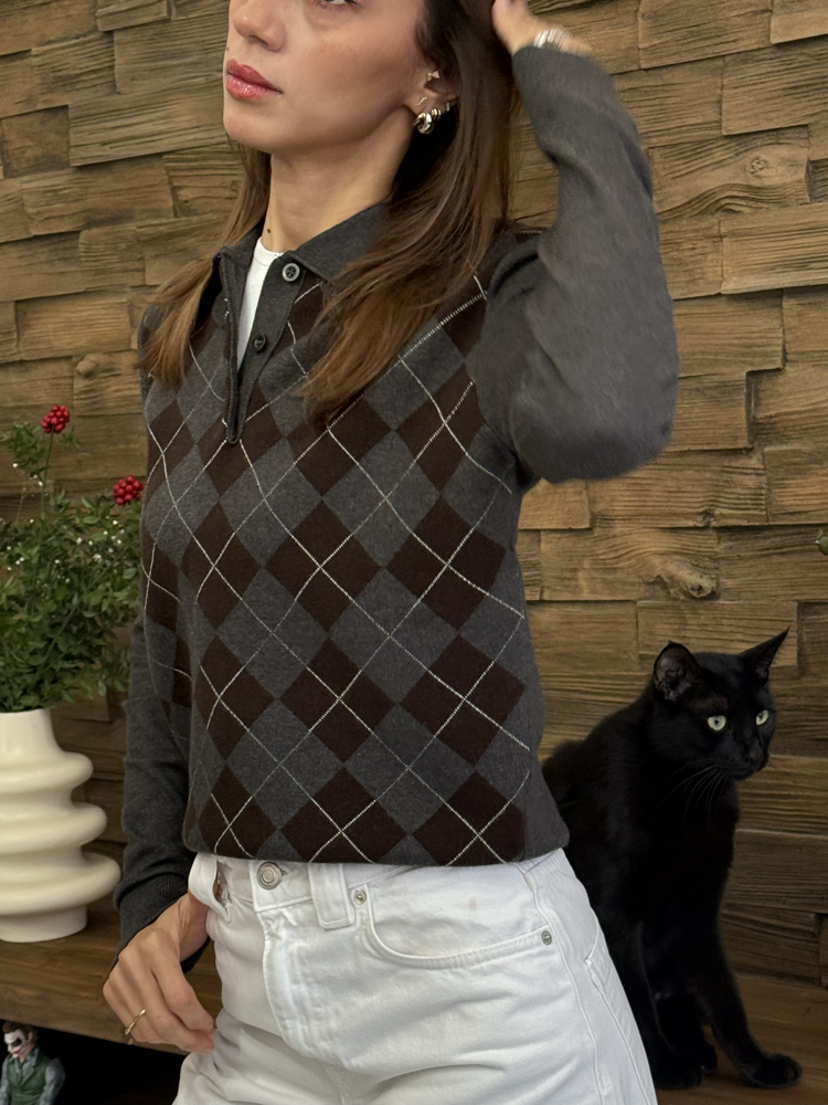Massimodutti Triko Kazak