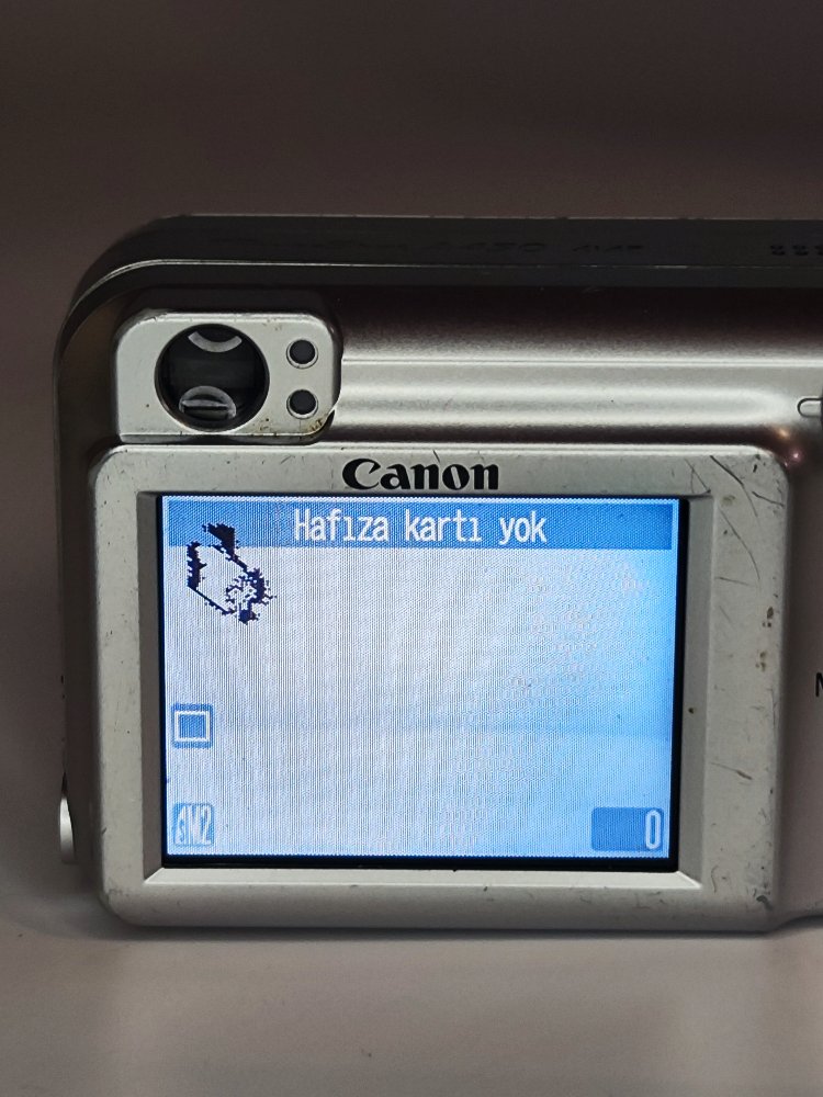 CANON POWERSHOT A450 DİJİTAL FOTOĞRAF MAKİNESİ 