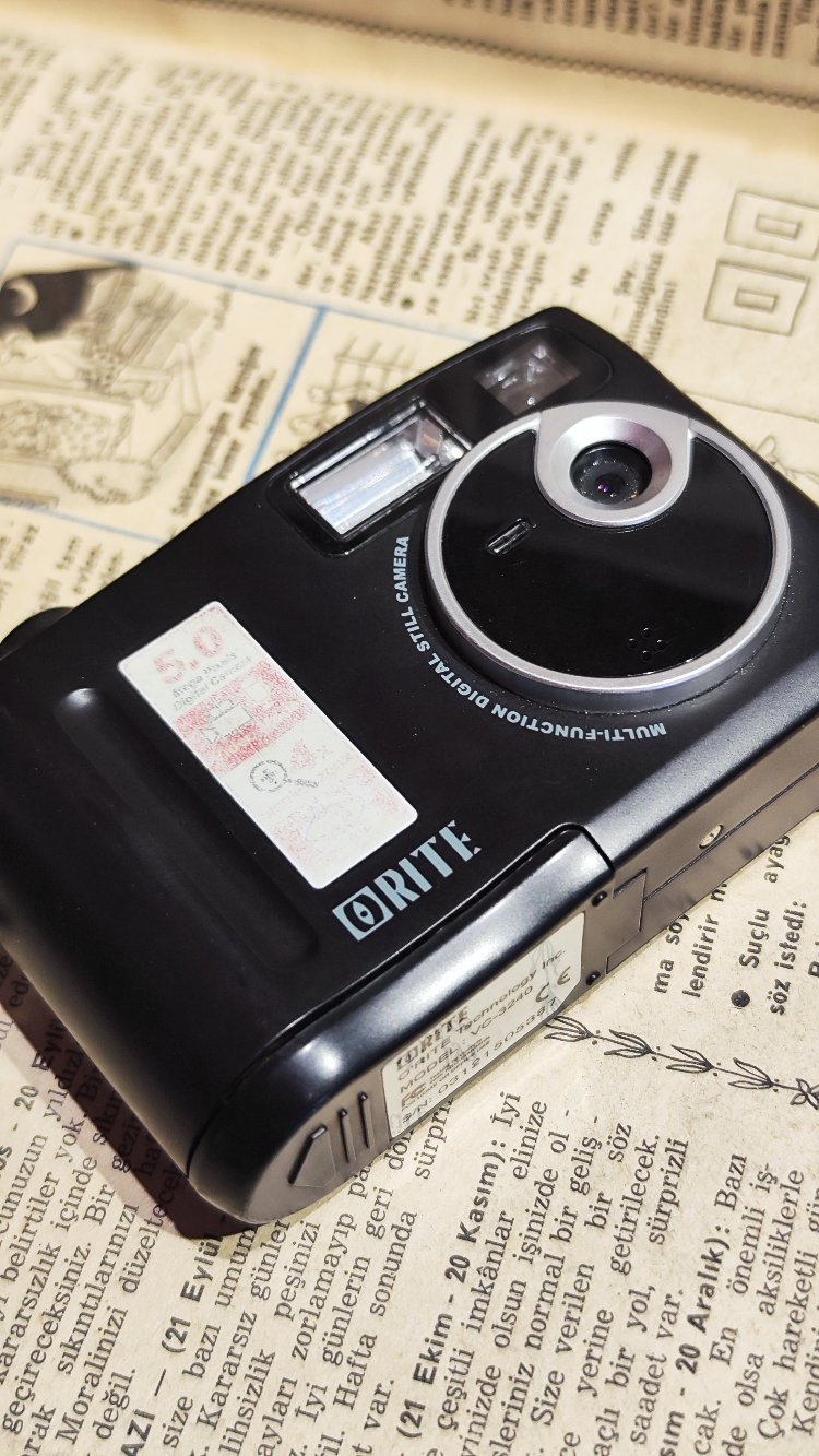 Orite Vintage Fotoğraf Makinesi 