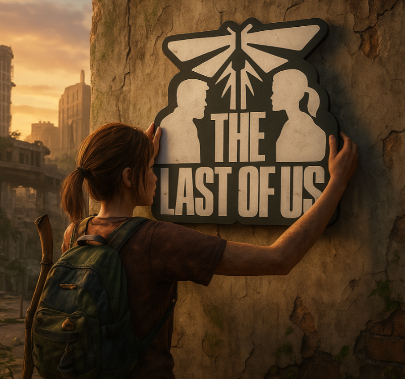 The Last Of Us Duvar Aydınlatma - USB Aç Kapa Anahtarlı