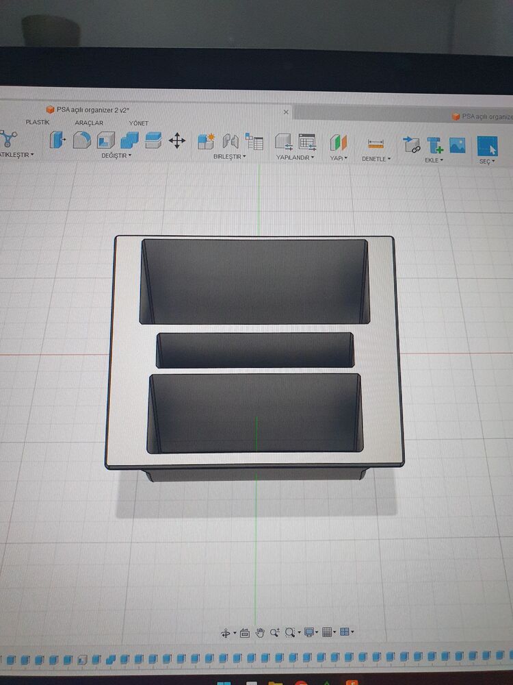 PSA açılı organizer+tel. tutucu V2