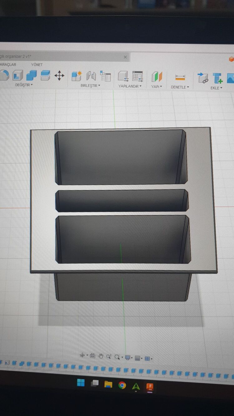 PSA açılı organizer+tel tutucu V1