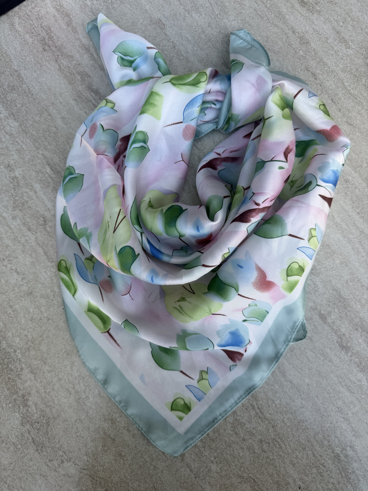 70x70 saten fular
