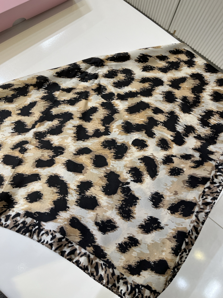 70x70 leopar desen fular