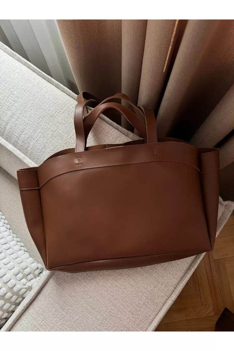 Elan Taba Yavrulu Kadın Omuz El ve Kol Çantası