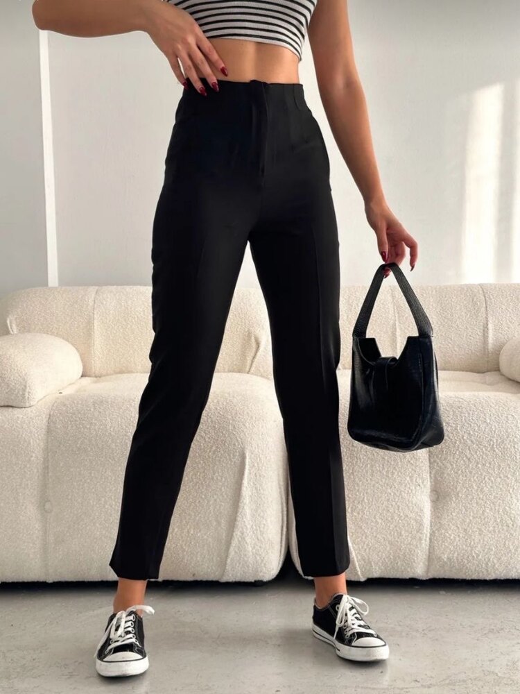 Zara kumaş pantolon pensli