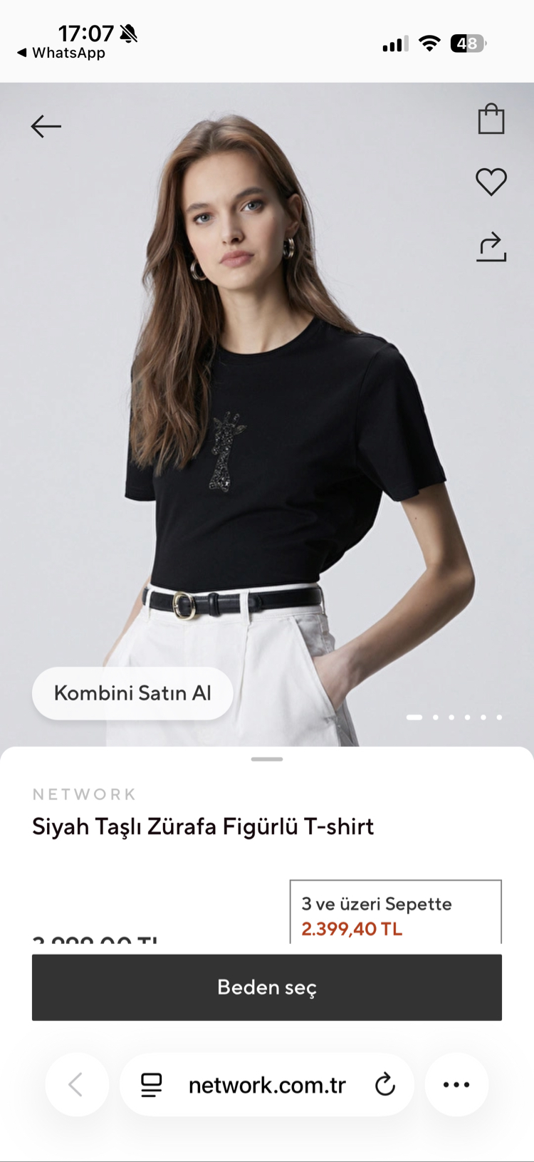 Network tshirt 