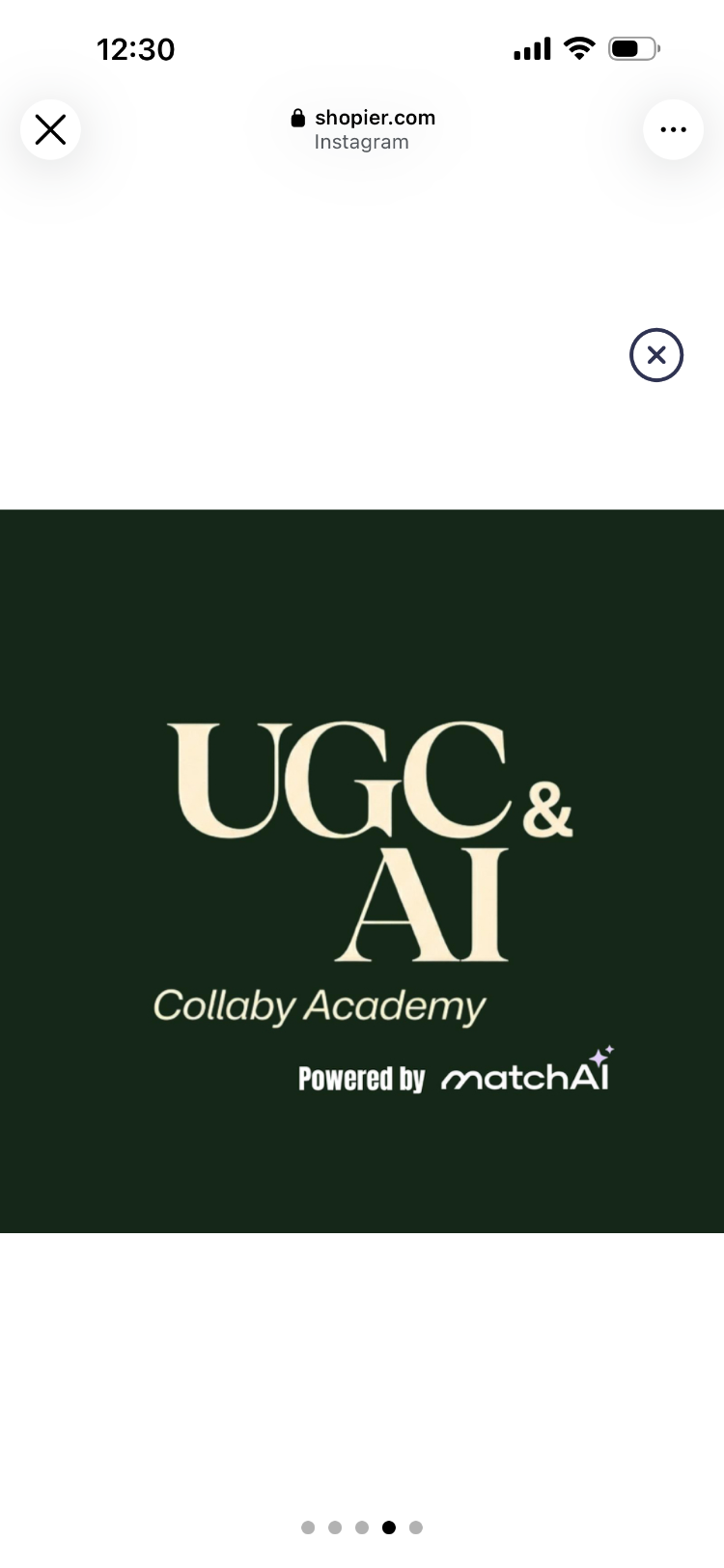 UGC & AI Collaby Academy Partner + MatchAI