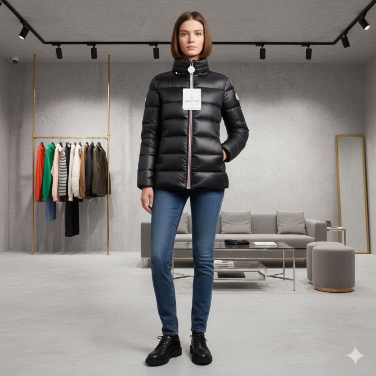 MONCLER Kadın Shine Down Jacket 