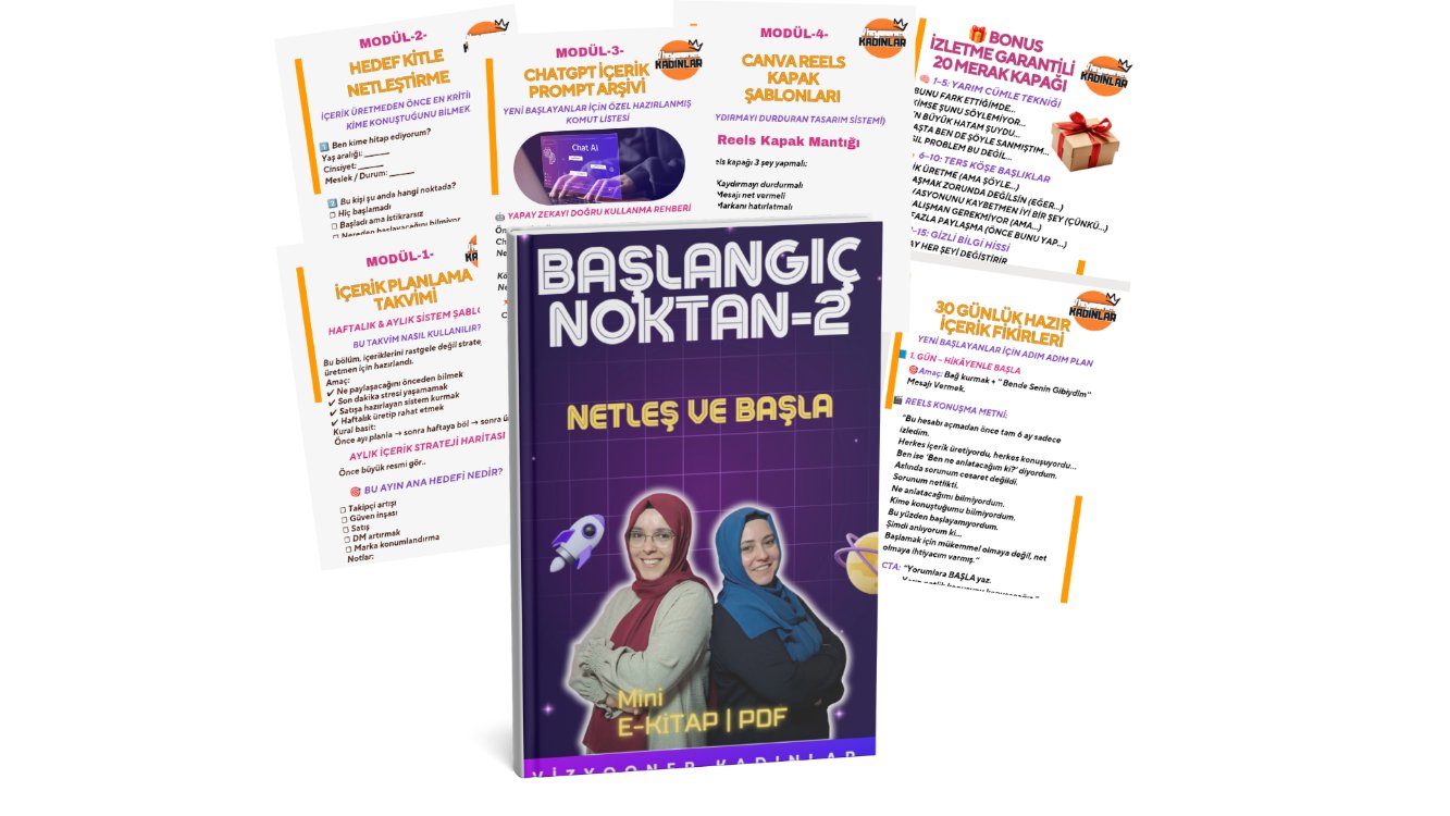 BAŞLANGIÇ NOKTAN-2 | Netleş & Başla