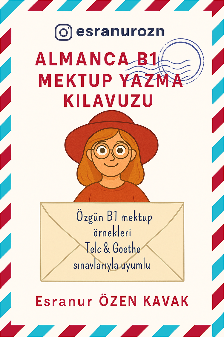 B1 ALMANCA YAZMA REHBERİ (Goethe&Telc Schreiben Kılavuzu)
