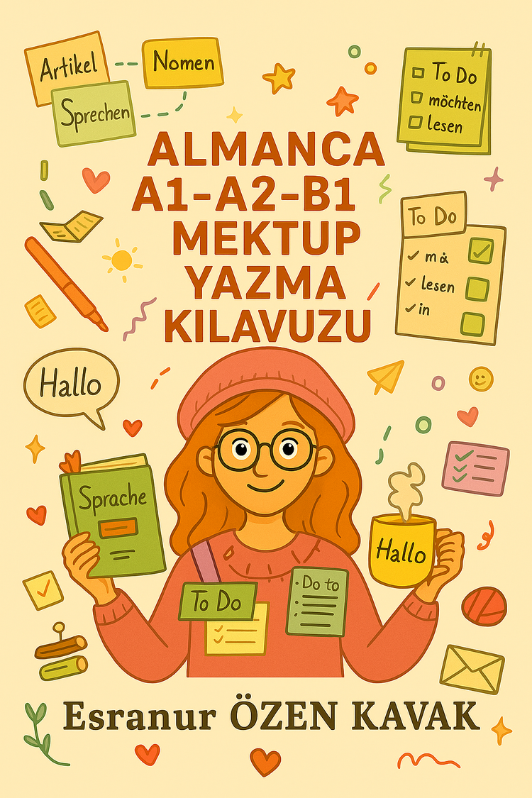 A1+A2+B1 ALMANCA YAZMA REHBERİ (Goethe&Telc Schreiben Kılavuzu)