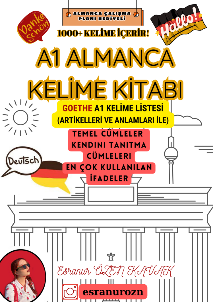 A1 ALMANCA KİTABI 
