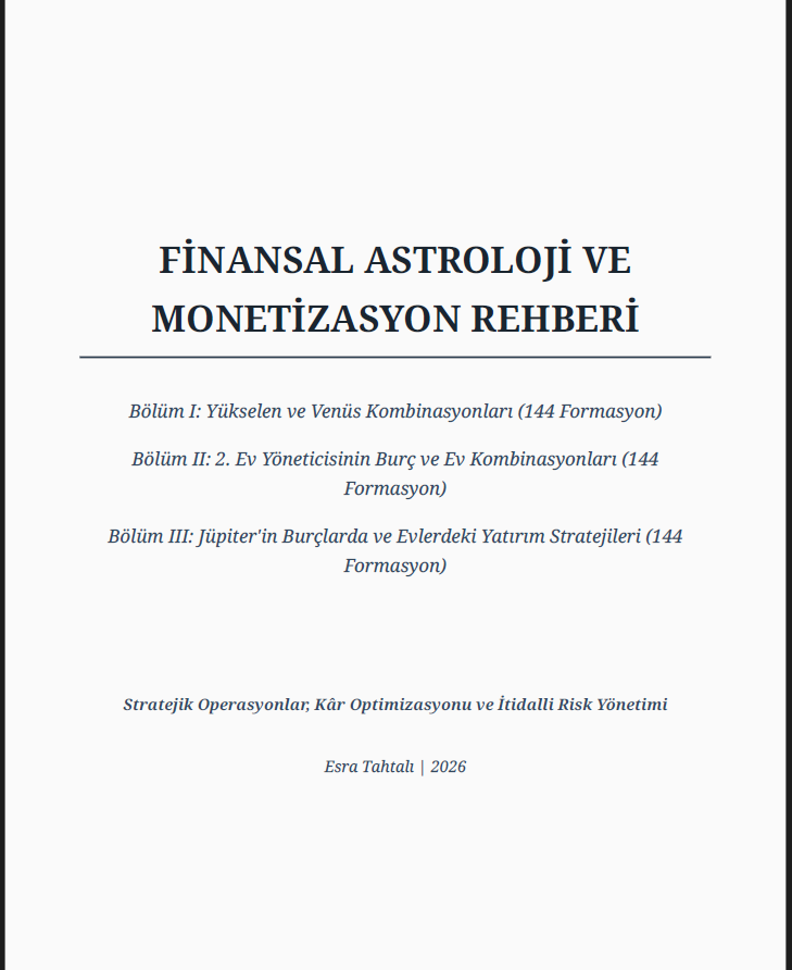 Haritana Göre Nereden ve Nasıl Para Kazanırsın, Finansal Astroloji Rehberi Ekitap
