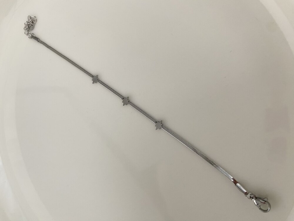 2’li Set Silver Kutup Yıldızı Bileklik&Bilezik