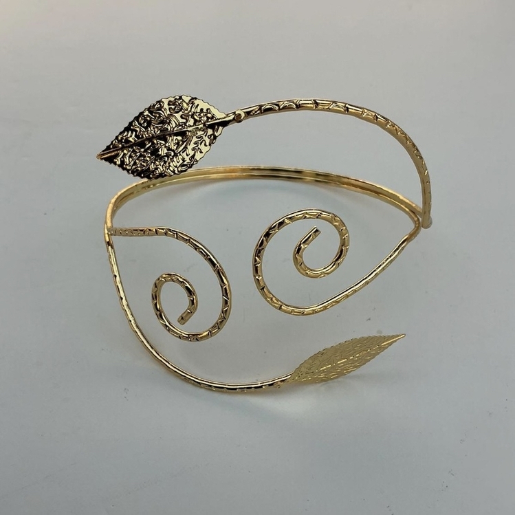 Gold Yapraklı Kol Aksesuarı 