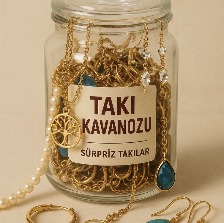 Nadir Gold Takı Kavanozu