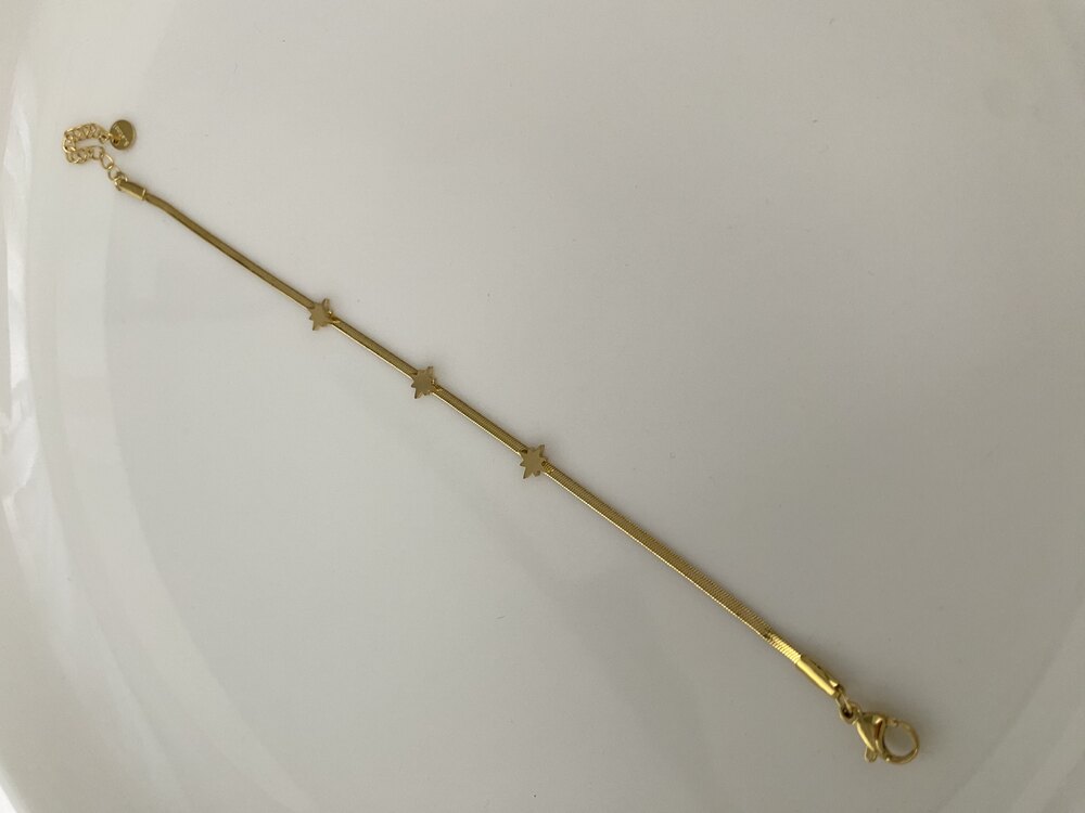 Gold Kutup Yıldızı Bileklik