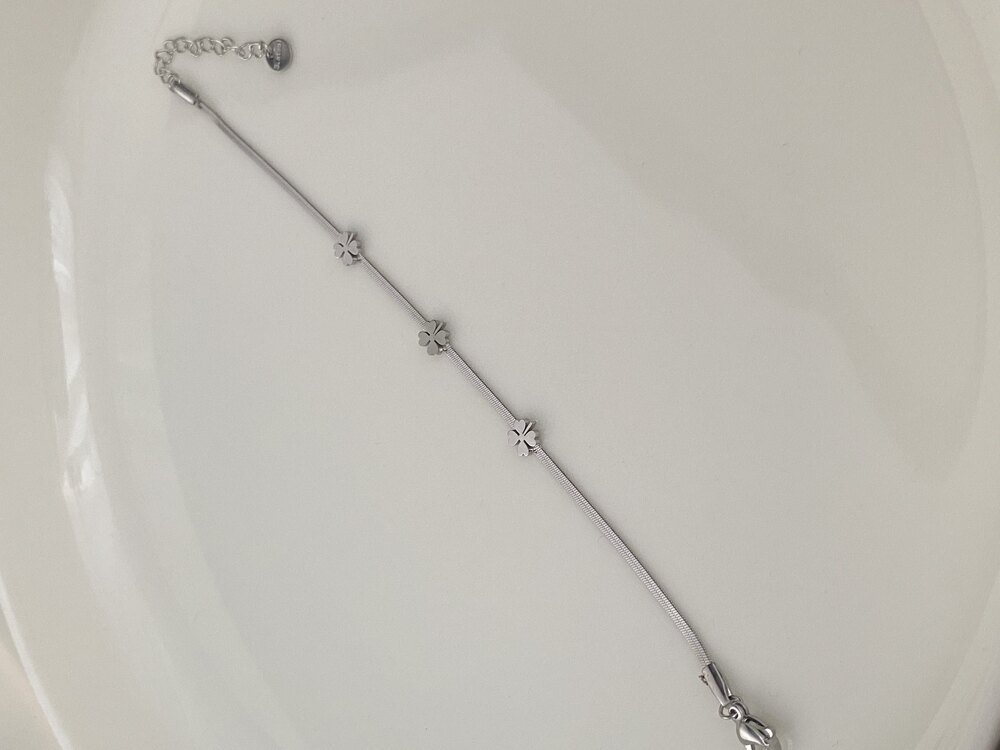 Silver Yonca Bileklik