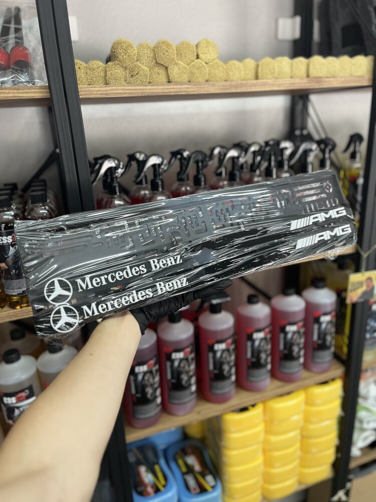 Mercedes Pleksi Araç Plakalık Takımı