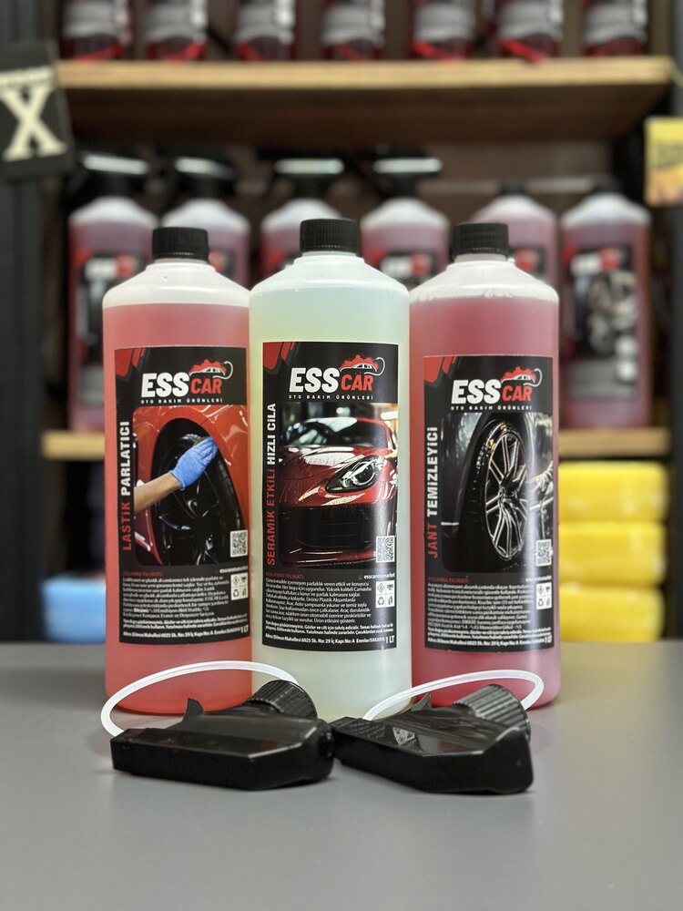 Esscar 3 Lü (1 LT) OTO BAKIM SETİ