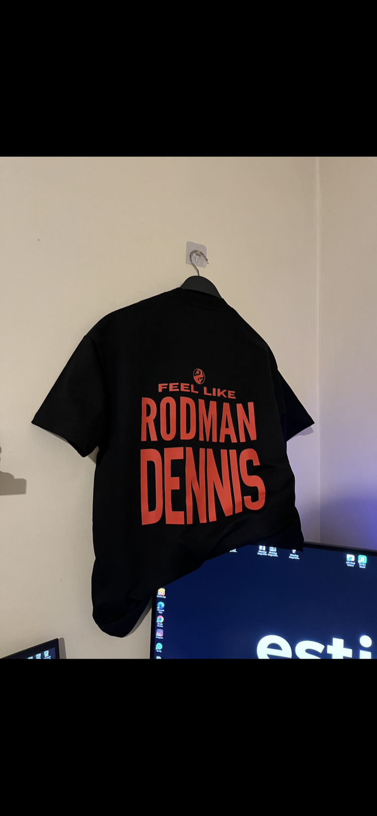 Mortal Kombat “RODMAN DENNIS” Tişört Uzi x Motive