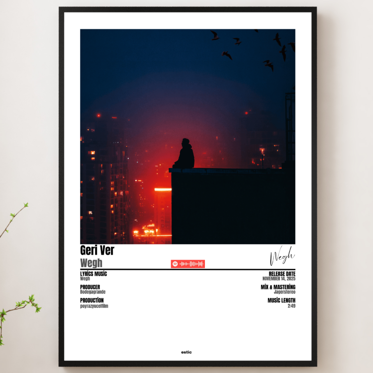 Wegh "Geri Ver" Limited Edition Çerçeveli Tablo