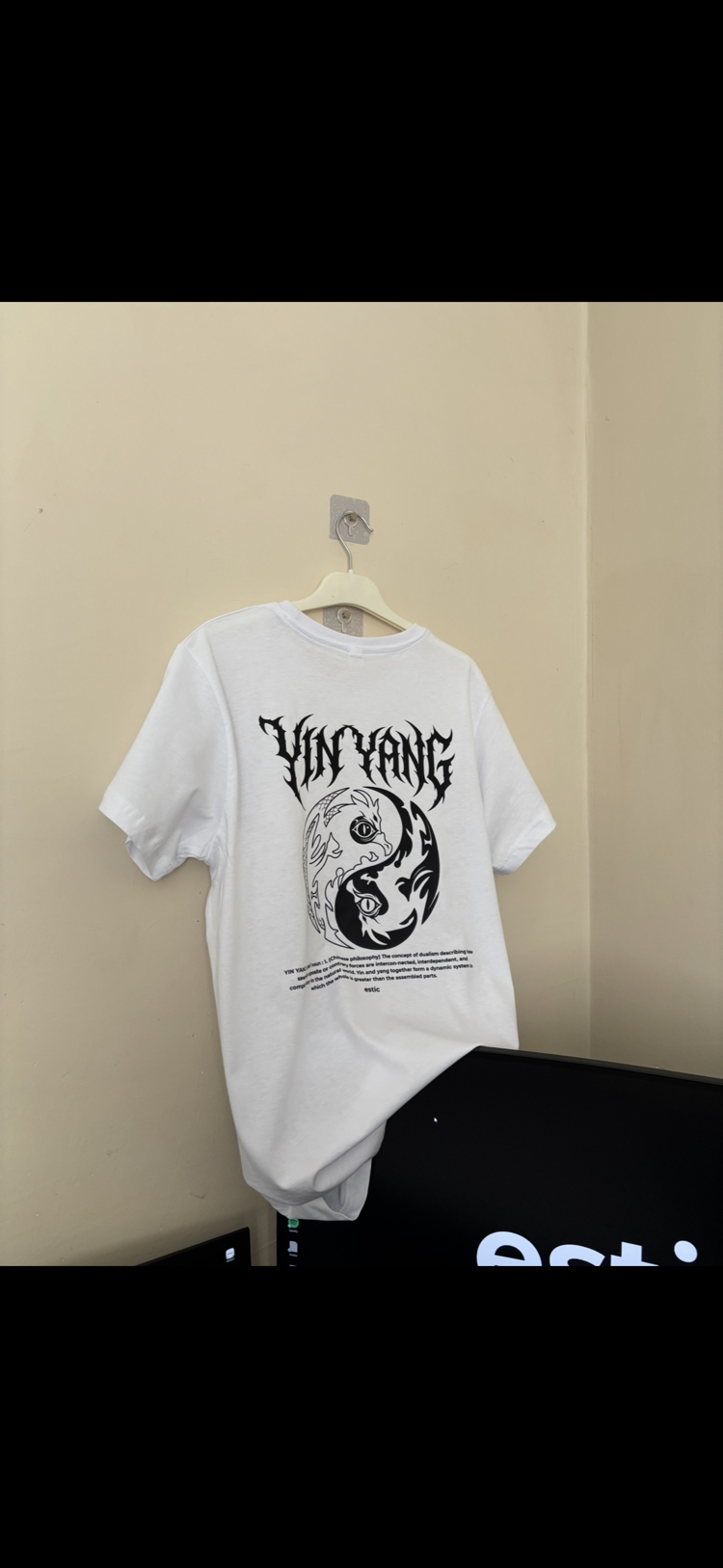 Motive YIN YANG tişört