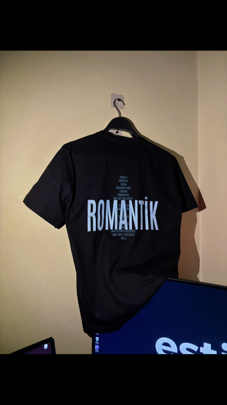 “ROMANTİK” albümü Motive tişört