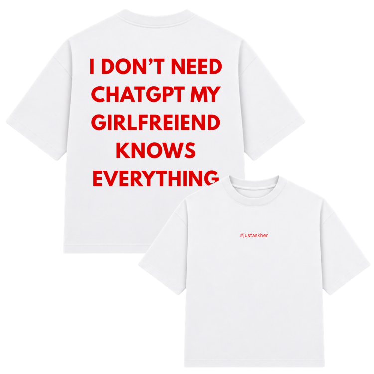 Chatgpt white T-shirt