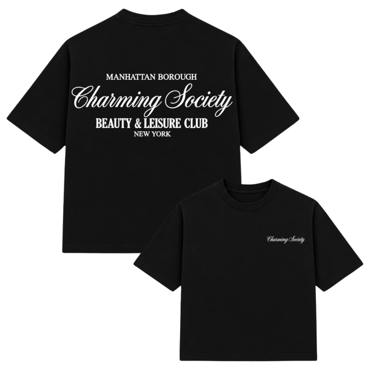 Charming Society Black T-shirt