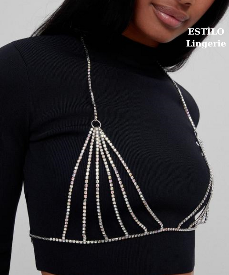 STRADİVARİUS MODEL TAŞLI BRALET