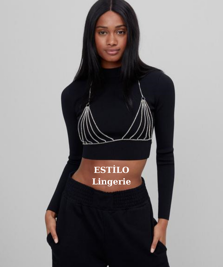 STRADİVARİUS MODEL TAŞLI BRALET