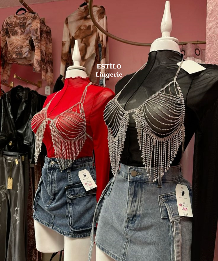 TAŞLI BRALET, LUXURY VÜCUT AKSESUARI
