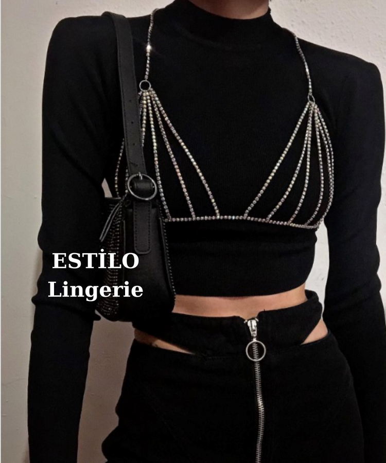 STRADİVARİUS MODEL TAŞLI BRALET