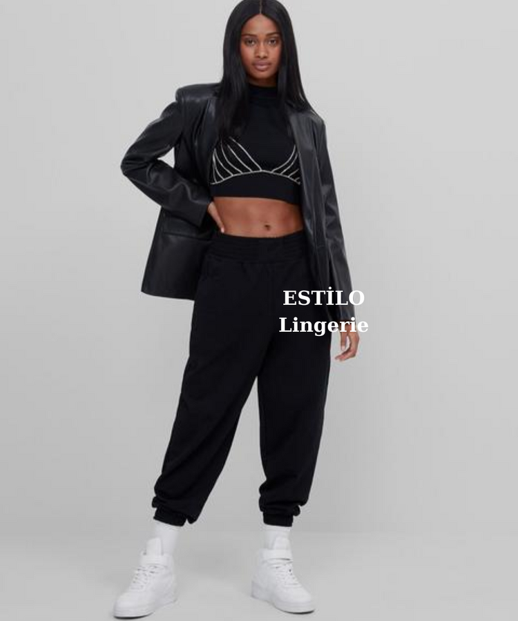 STRADİVARİUS MODEL TAŞLI BRALET
