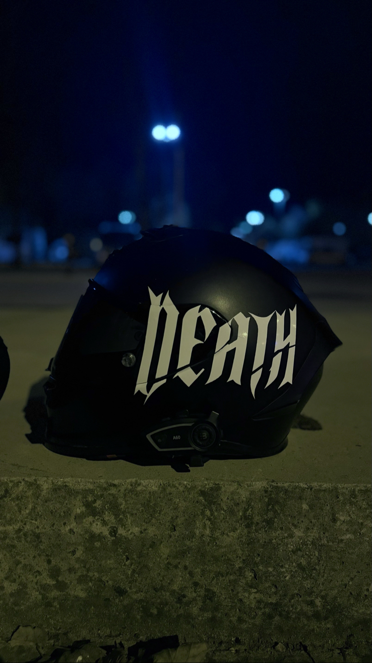 DEATH sticker 