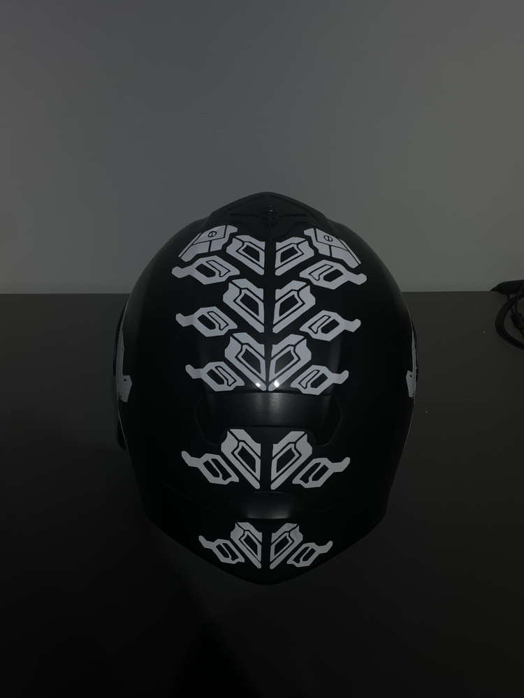 Cyber spine sticker