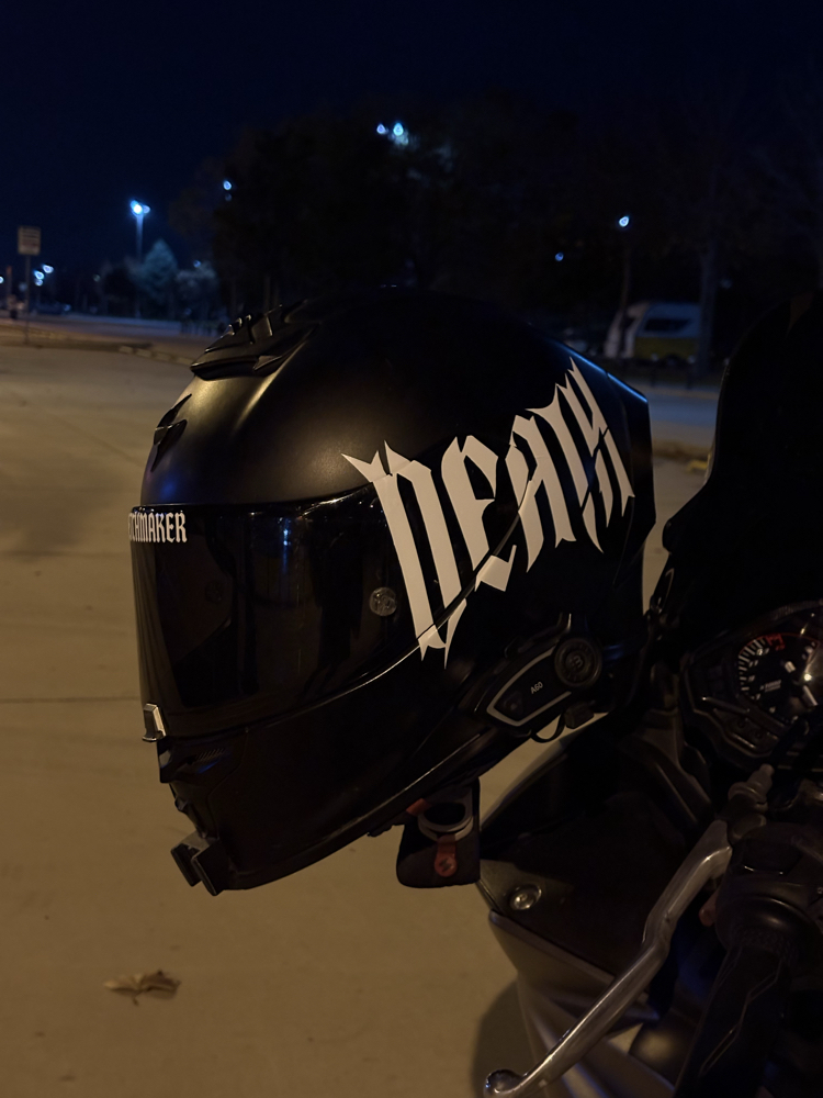 DEATH sticker 
