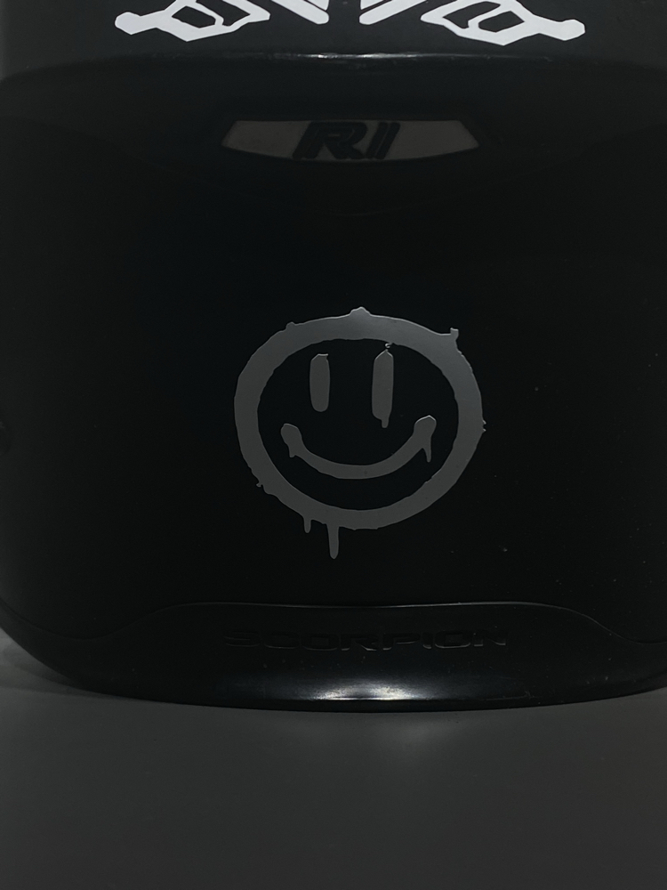 Smile sticker