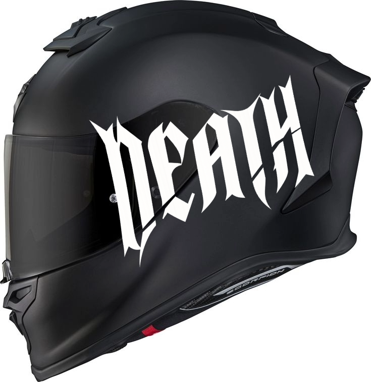 DEATH sticker 